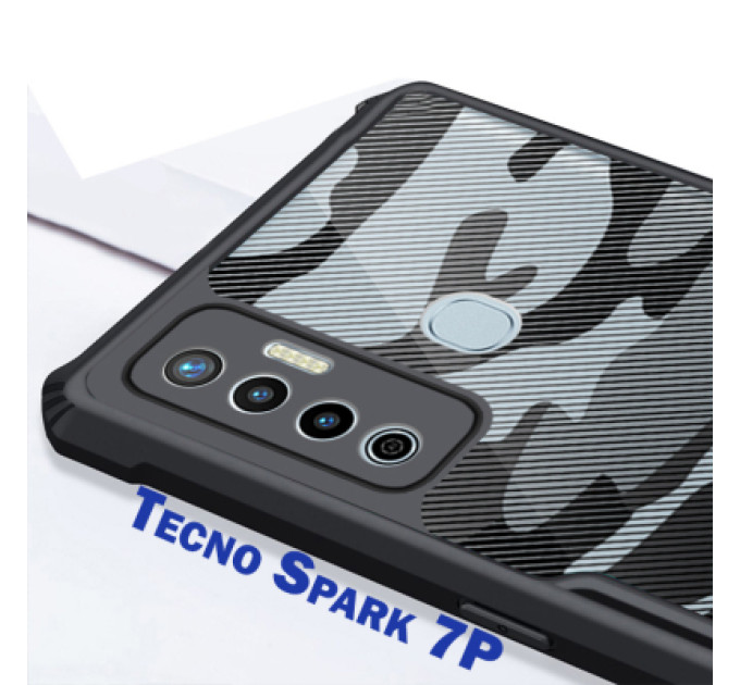 BeCover Чохол до мобільного телефона BeCover Tecno Spark 7P Black RZANTS (707225)