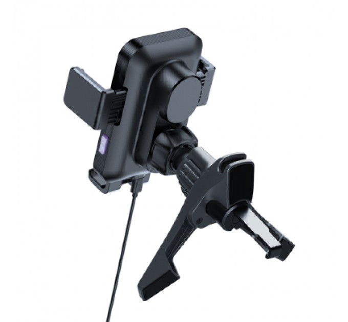 ColorWay Універсальний автотримач ColorWay AutoSense Car Wireless Charger 2 (Dashboard+Air Vent) 15W (CW-CHAW040Q-BK)