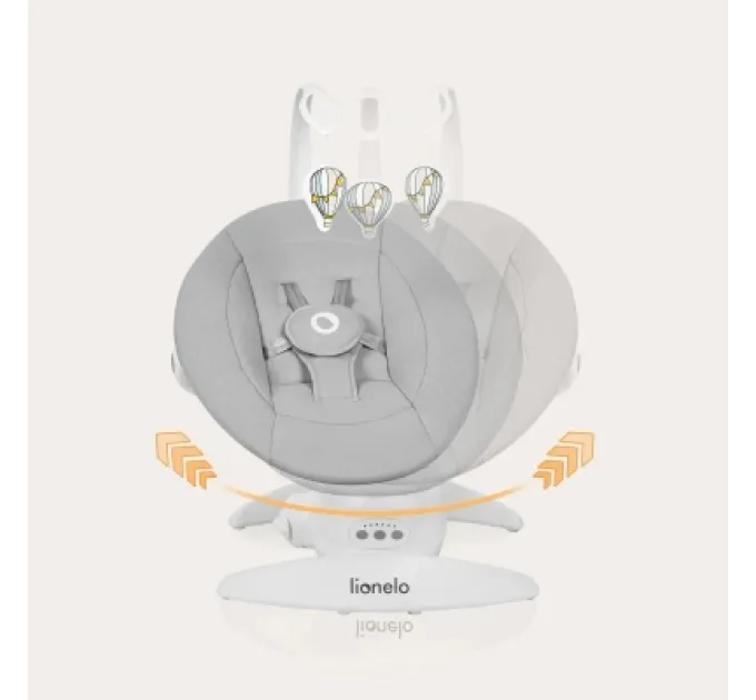 Lionelo Крісло-гойдалка Lionelo Iris Grey concrete (LO-IRIS GREY CONCRETE)