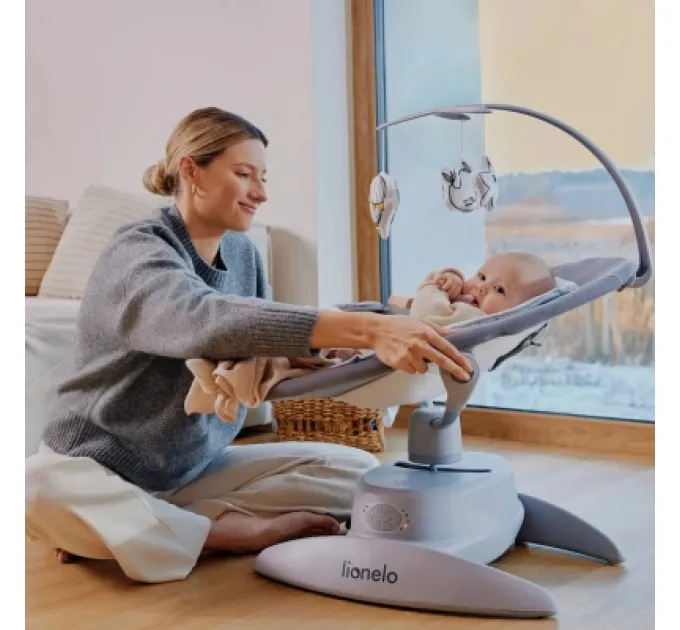 Lionelo Крісло-гойдалка Lionelo Mell Grey stone (LO-MELL GREY STONE)