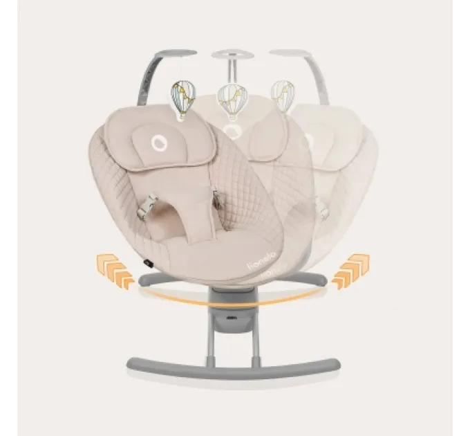 Lionelo Крісло-гойдалка Lionelo Rio Beige latte (LO-RIO BEIGE LATTE)