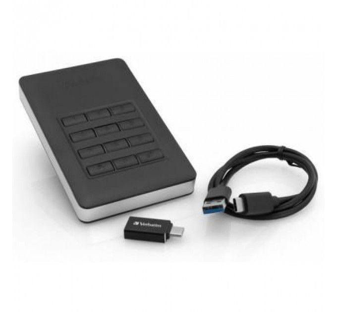 Зовнішній жорсткий диск 2.5" 1TB Verbatim (53401)