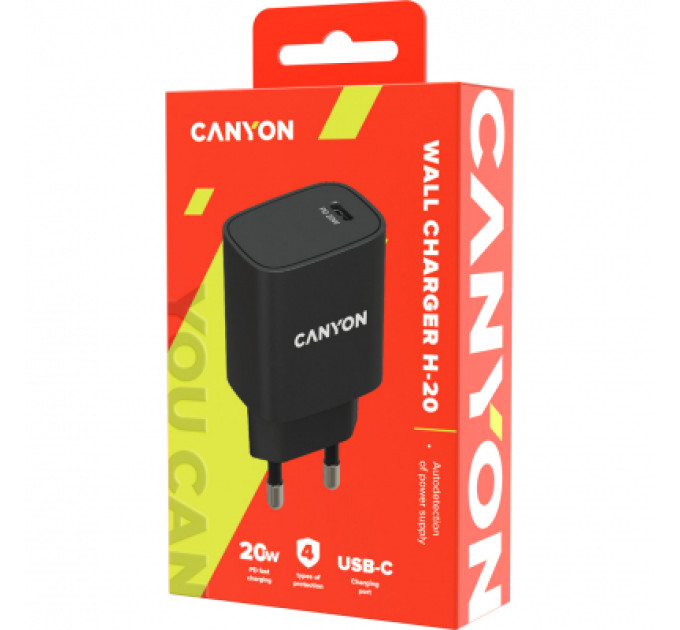 Canyon Зарядний пристрій Canyon PD 20W (CNE-CHA20B02)