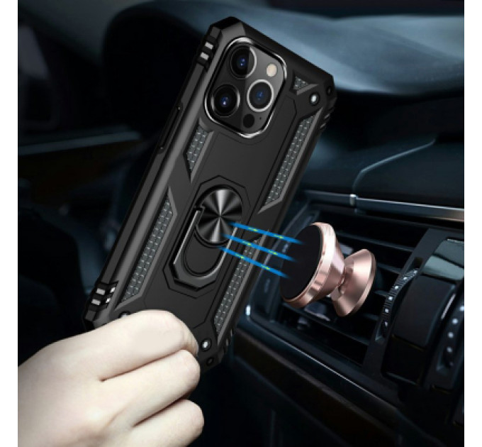 BeCover Чохол до мобільного телефона BeCover Military Apple iPhone 13 Pro Black (707104)