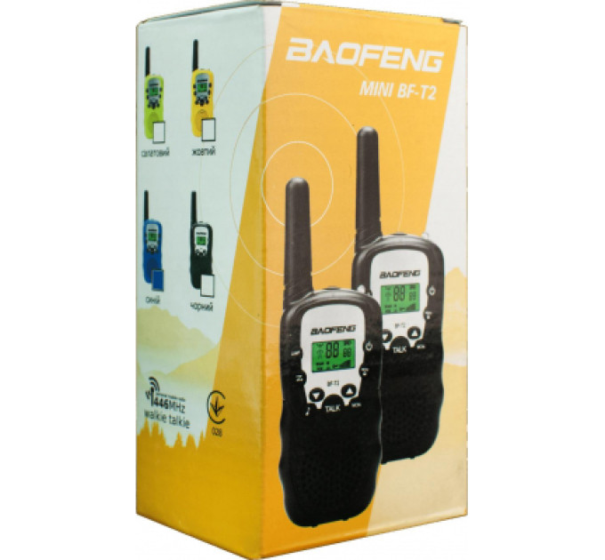 Baofeng Портативна рація Baofeng MiNi BF-T2 PMR446 Blue (MiNiBFT2_BE)
