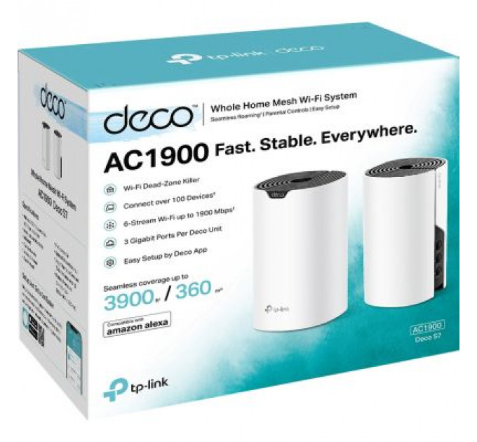 Точка доступу Wi-Fi TP-Link DECO-S7-2-PACK