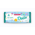 Dada Дитячі вологі серветки Dada без запаху 60 шт (4820174980368)