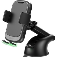 Універсальний автотримач 2E 4.7-7", Wireless Qi 15W, USB-A/QC/3.0/30W, USB-С/PD/30W (2E-WCQ01-10)