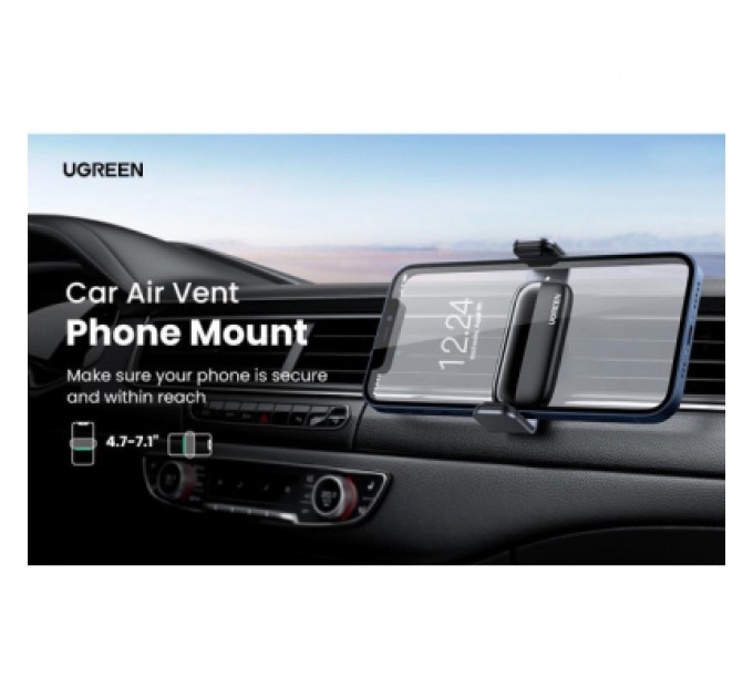 Ugreen Універсальний автотримач Ugreen LP120 4.7-7.2" (10422)