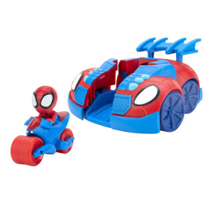 Spidey Ігровий набір Spidey Feature Vehicle 2 in 1 Spidey Stealth Strike Vehicle (SNF0019)