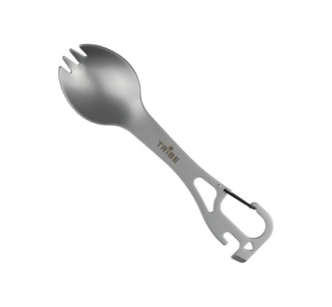 Tribe Ложка-виделка туристична Tribe Multi Spork сталева (T-FC-0037-metal)