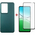 Dengos Чохол до мобільного телефона Dengos Oppo A5 4G Case Soft + Glass (Green) (DG-KM-154)