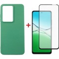 Dengos Чохол до мобільного телефона Dengos Oppo A5 4G Case Soft + Glass (Mint) (DG-KM-155)