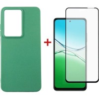 Чохол до мобільного телефона Dengos Oppo A5 4G Case Soft + Glass (Mint) (DG-KM-155)