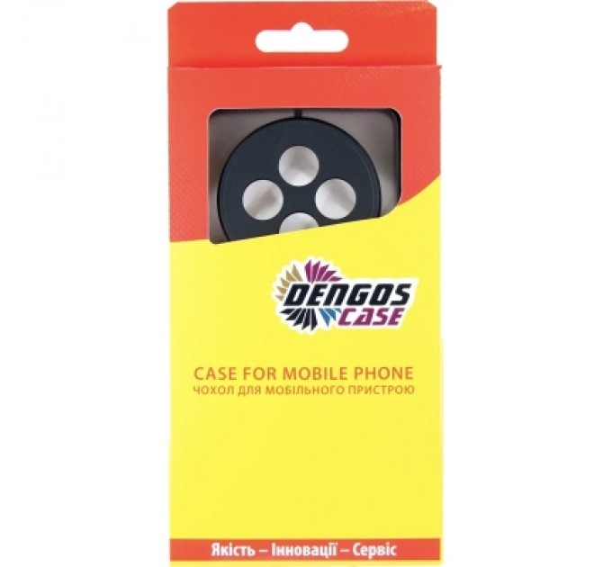 Dengos Чохол до мобільного телефона Dengos Oppo Reno12 F 4G Case Matte + Glass (Black) (DG-KM-157)