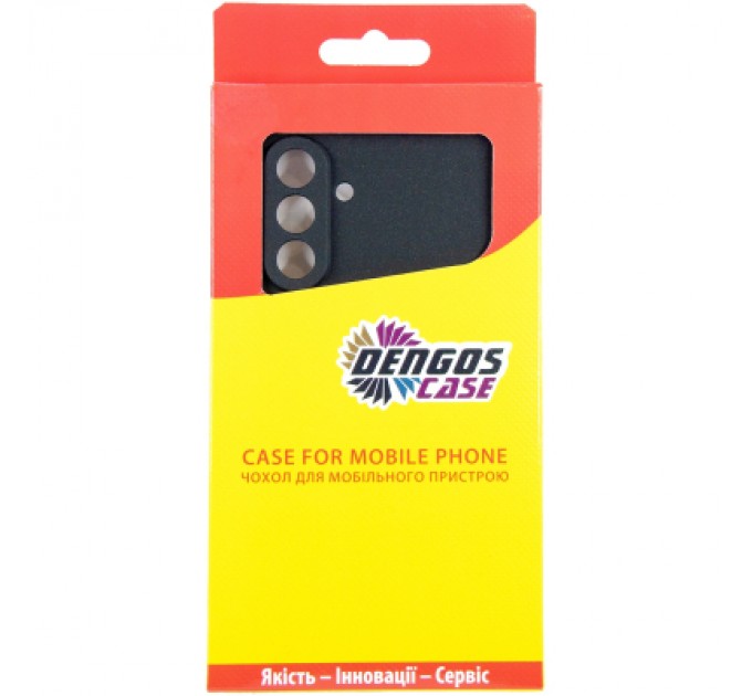 Dengos Чохол до мобільного телефона Dengos Carbon Samsung Galaxy A17 Black (DG-TPU-CRBN-235)