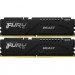 Kingston Fury (ex.HyperX) Модуль пам'яті для комп'ютера DDR5 64GB (2x32GB) 5600 MHz Fury Beast Black Kingston Fury (ex.HyperX) (KF556C36BBE2K2-64)