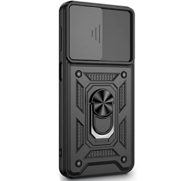 BeCover Чохол до мобільного телефона BeCover Military Oppo A76/A96 Black (707405)