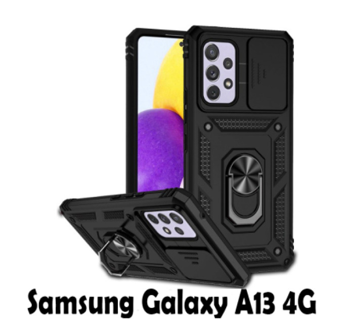 BeCover Чохол до мобільного телефона BeCover Military Samsung Galaxy A13 4G SM-A135 Black (707393)