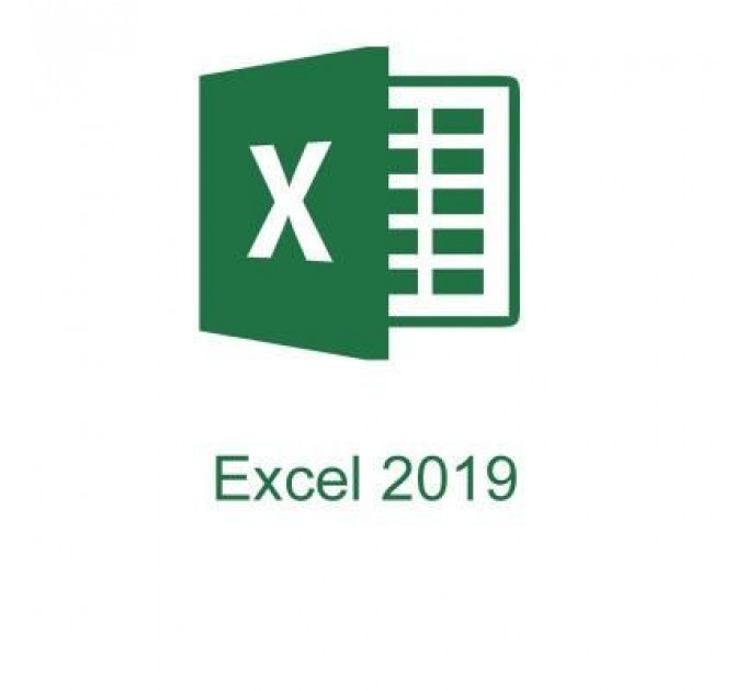 Офісний додаток Microsoft Excel 2019 UKR OLP NL Acdmc (065-08674)