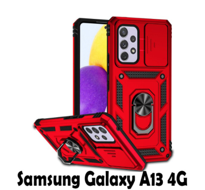BeCover Чохол до мобільного телефона BeCover Military Samsung Galaxy A13 4G SM-A135 Red (707395)