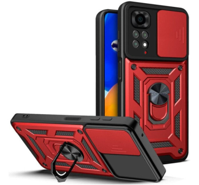 BeCover Чохол до мобільного телефона BeCover Military Xiaomi Redmi Note 11 / Note 11S Red (707415)