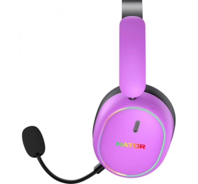 Hator Навушники Hator Phoenix 2 Wireless Hi-Res SyncHUB Cyber Violet (ESH42)