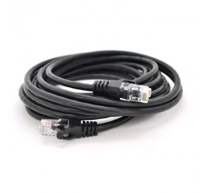 Патч-корд 15м, UTP, Cat.6, RJ45, CU, black Ritar (PCR-CU6/15BK)