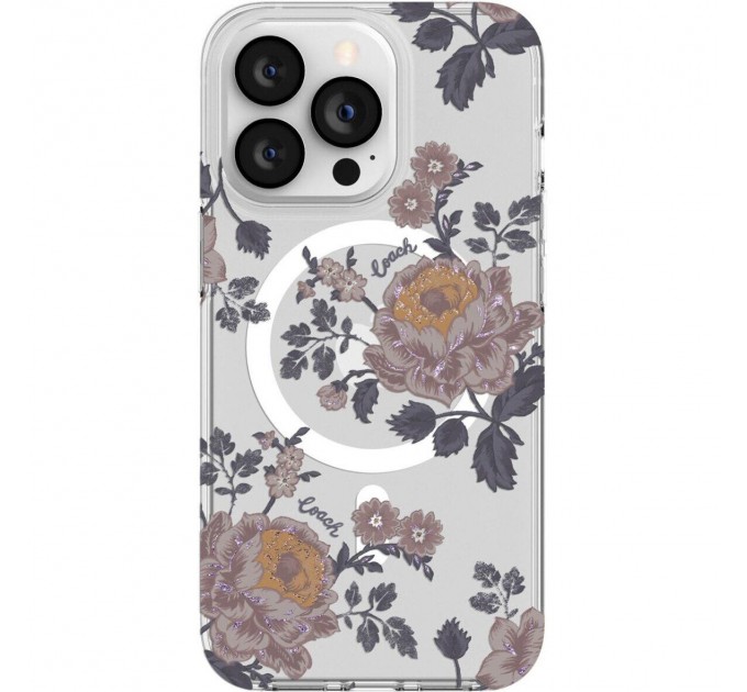 Noname Чохол-накладка Coach Protective Case with Magsafe для Apple iPhone 13 Pro Moody Floral (CIPH-110-MDYFC)