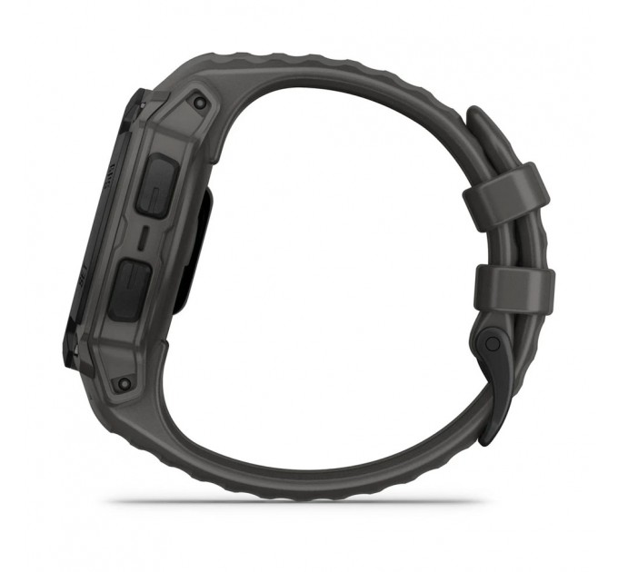 Garmin Смарт-годинник Garmin Instinct 3 45mm Tactical Solar Black with Black Silicone Band (010-02934-90)