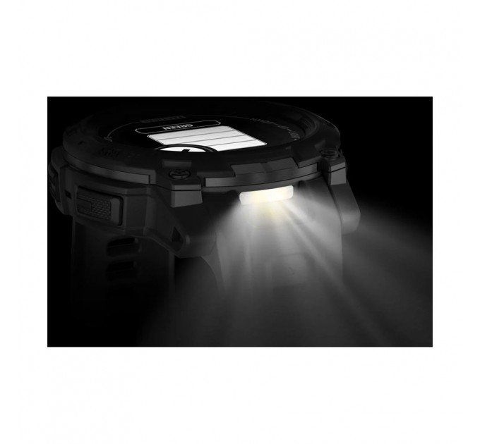 Garmin Смарт-годинник Garmin Instinct 3 45mm Tactical Solar Black with Black Silicone Band (010-02934-90)