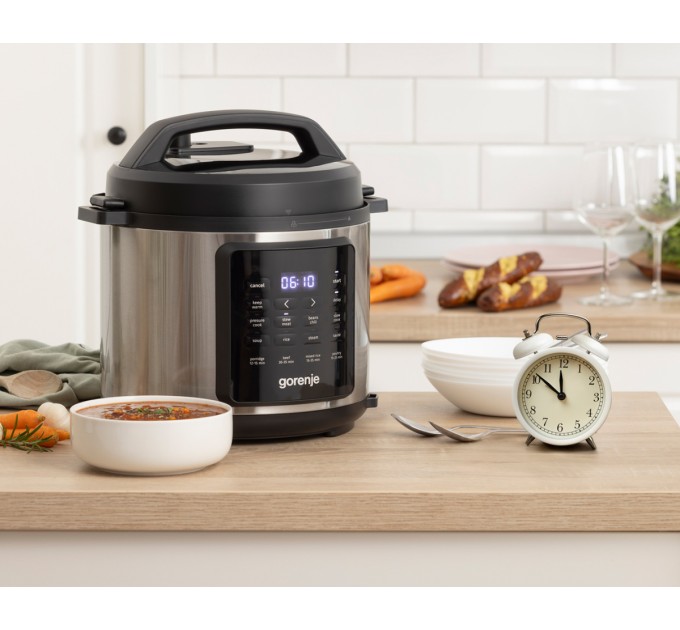 Gorenje Мультиварка-скороварка Gorenje GMC6SBK