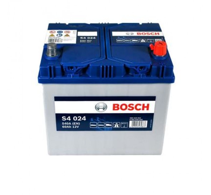 Bosch Акумулятор автомобільний Bosch 60А (0 092 S40 240)