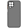 MakeFuture Чохол до мобільного телефона MakeFuture Samsung M53 Frame (Matte PC+TPU) Black (MCMF-SM53BK)