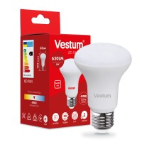 Лампочка Vestum LED R63 8W 4100K 220V E27 (1-VS-1403)