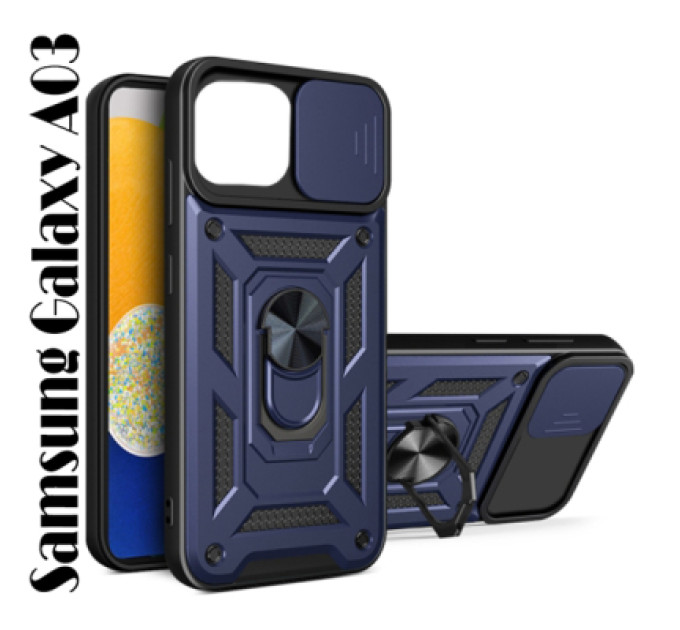 BeCover Чохол до мобільного телефона BeCover Military Samsung Galaxy A03 SM-A035 Blue (707368)