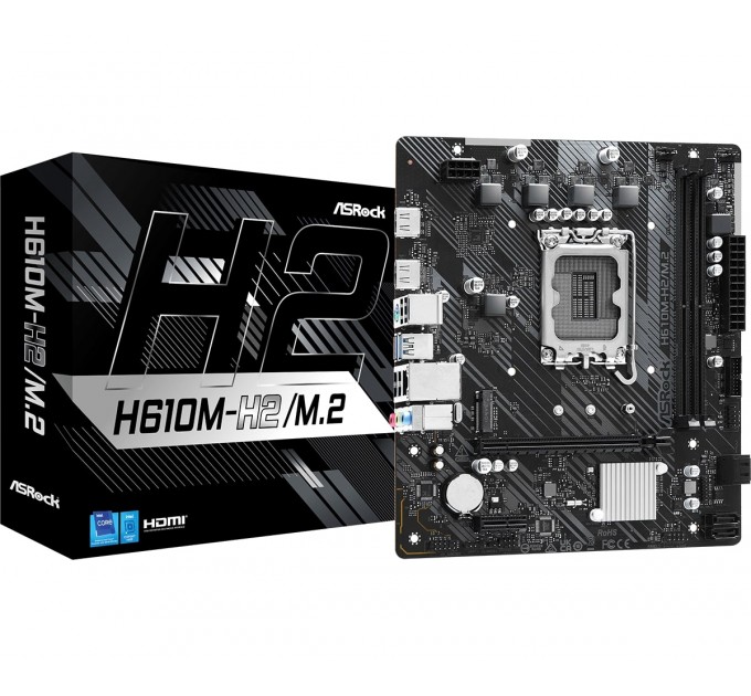 Материнская плата ASRock H610M-H2/M.2 Socket 1700