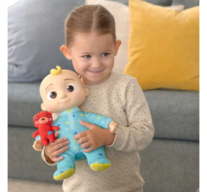 CoComelon Інтерактивна іграшка CoComelon Roto Plush Bedtime JJ Doll Джей Джей зі звуком (CMW0016)