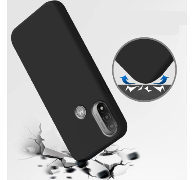 BeCover Чохол до мобільного телефона BeCover Motorola Moto E20 Black (707612)