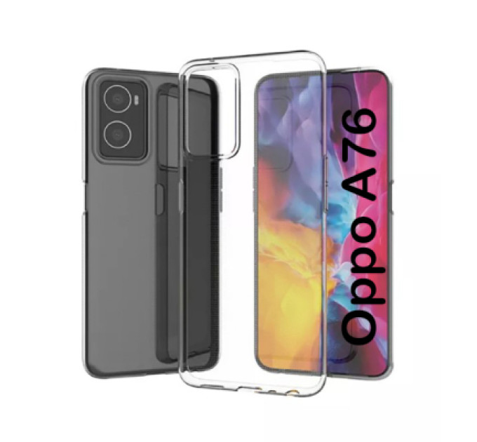 BeCover Чохол до мобільного телефона BeCover Oppo A76/A96 Transparancy (707614)