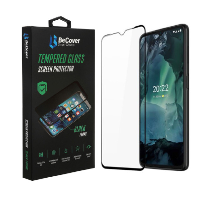 BeCover Скло захисне BeCover Nokia G21 / G11 / G11 Plus Black (707603)