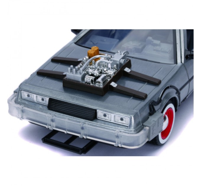 Jada Машина Jada металева Назад у майбутнє 3 Машина часу (1989) зі світловим ефектом 1:24 (253255027)