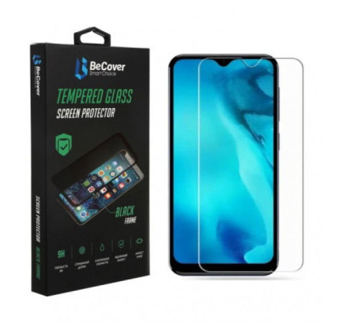 BeCover Скло захисне BeCover Tecno Pop 5 (BD2p) 2/32Gb Crystal Clear Glass (707874)