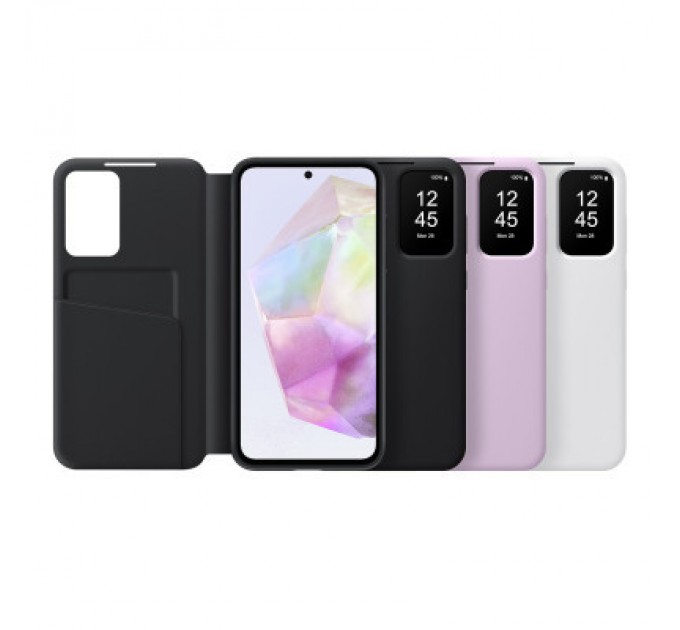 Samsung Чохол до мобільного телефона Samsung Galaxy A35 (A356) Smart View Wallet Case Black (EF-ZA356CBEGWW)