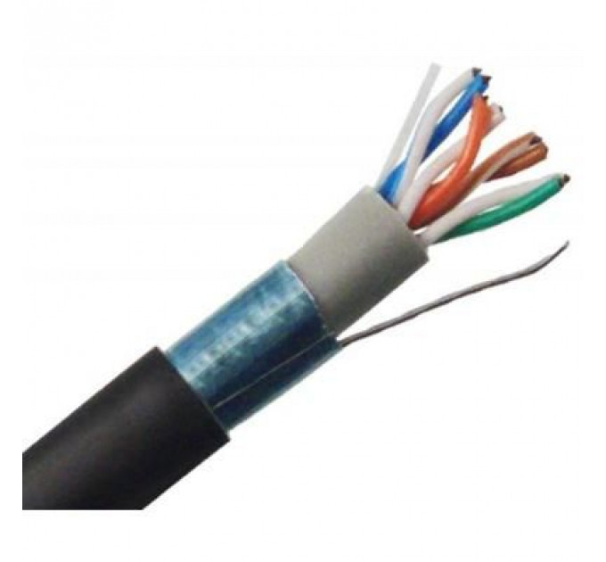 Кабель мережевий Atcom FTP 305м cat.5e Premium CU, внешний (13426)
