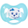 Baby Team Пустушка Baby Team силіконова,класична, 0+ міс (3007_блакитний)