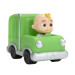 CoComelon Машина CoComelon Mini Vehicles Green Trash Truck Зелений сміттєвоз (CMW0014)