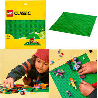 Конструктор LEGO Classic Базова пластина зеленого кольору (11023)