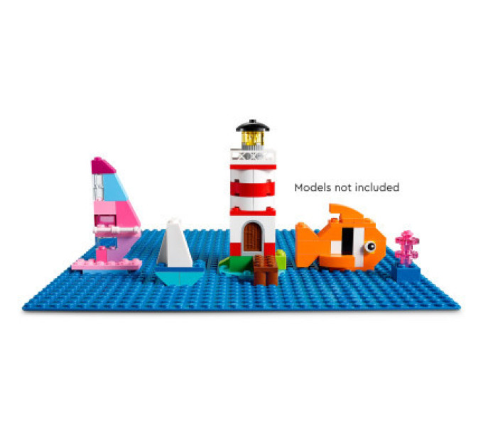 LEGO Конструктор LEGO Classic Базова пластина синього кольору (11025)