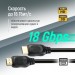ColorWay Кабель мультимедійний HDMI M to HDMI M 5.0m V2.0 4K60Hz black ColorWay (CW-CBHD080-BK)